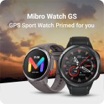 Mibro Watch GS Écran Amoled HD avec GPS - Noir – Image 3