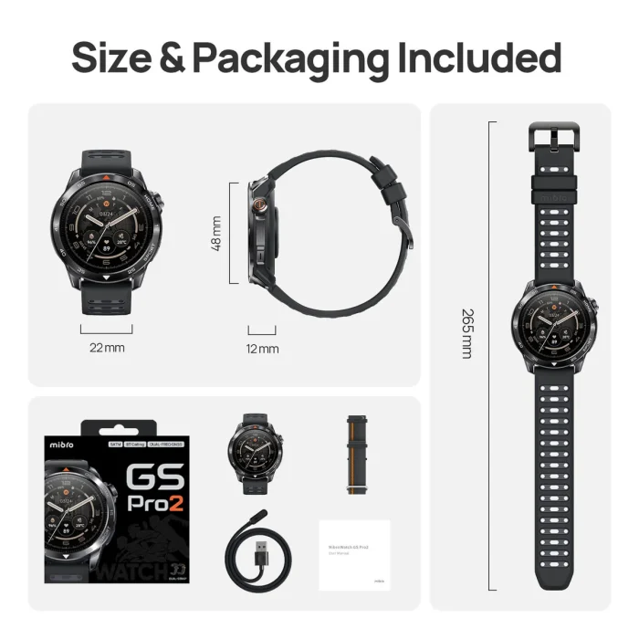 Mibro Watch GS Pro 2 - Dark Gray – Image 13